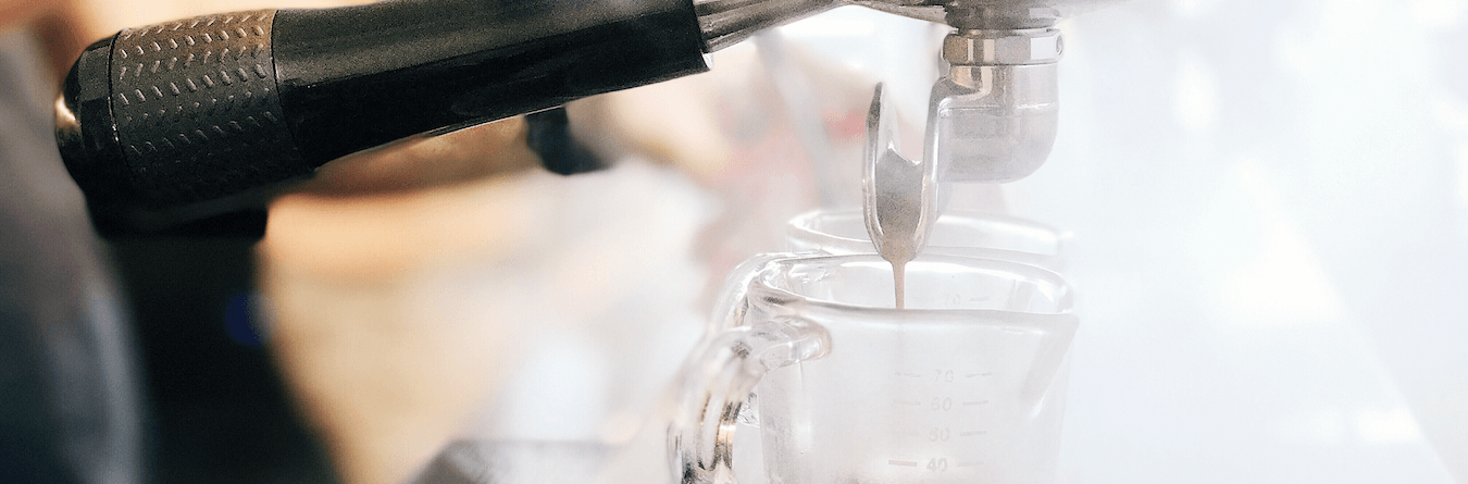 Memory Cafe coffee being served