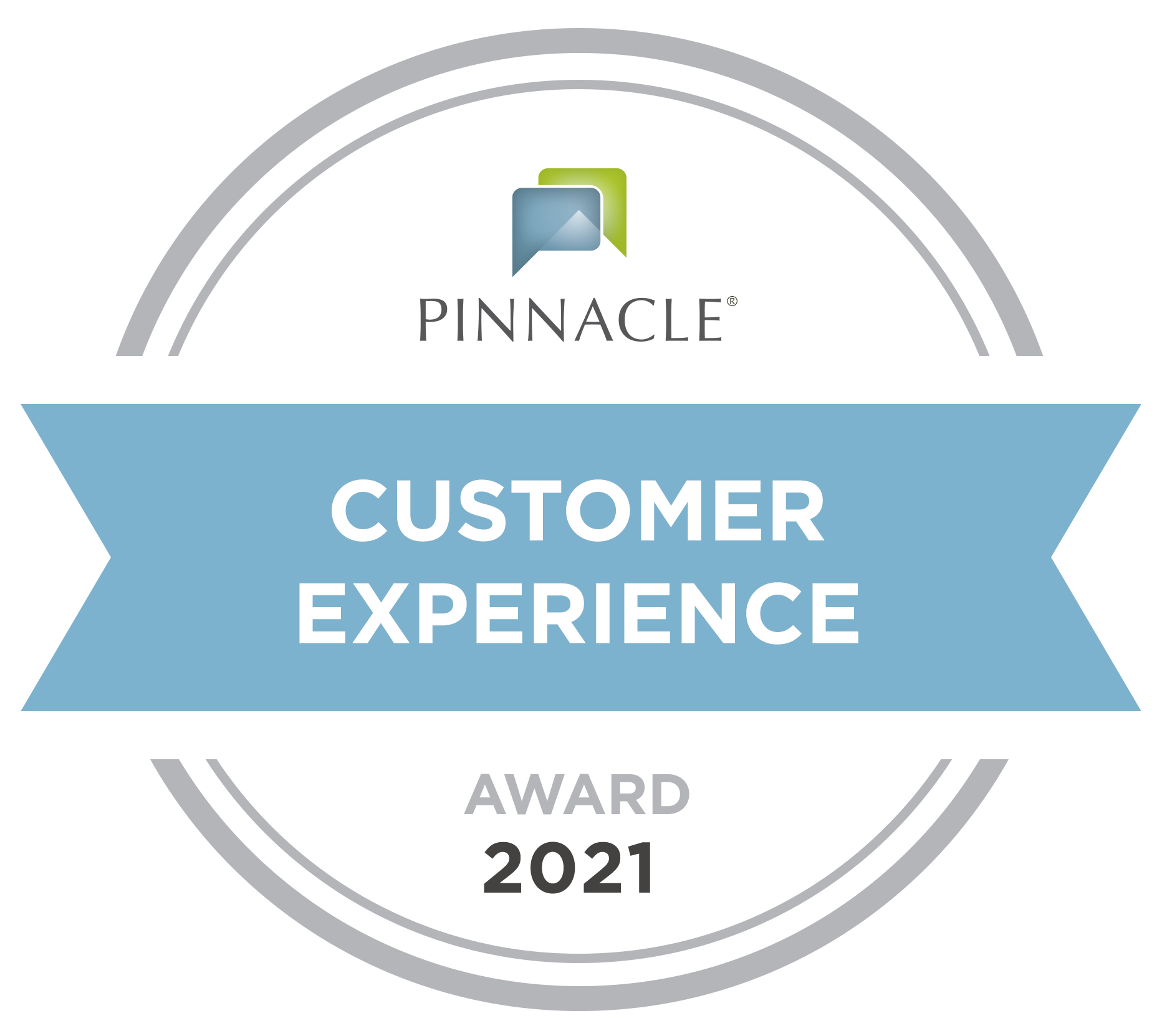 Pinnacle Customer Experience Award 2021