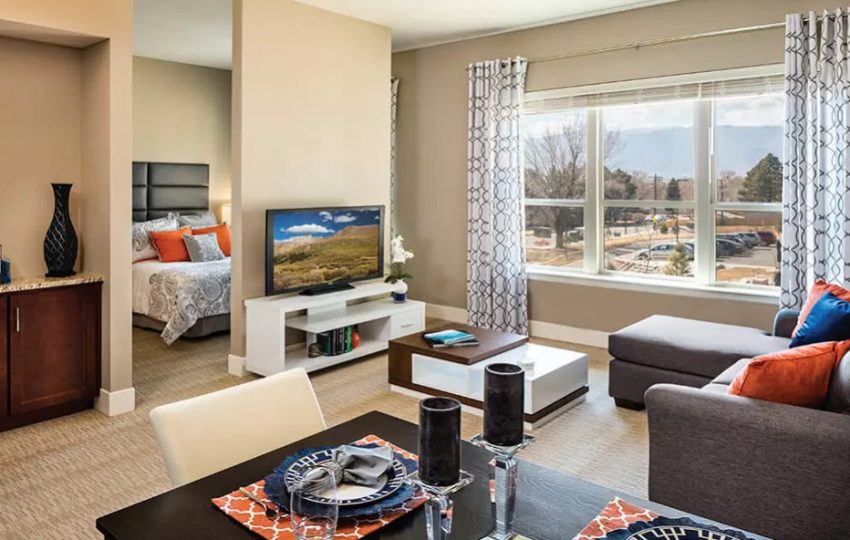 assisted living colorado springs one bedroom apartment floor plan